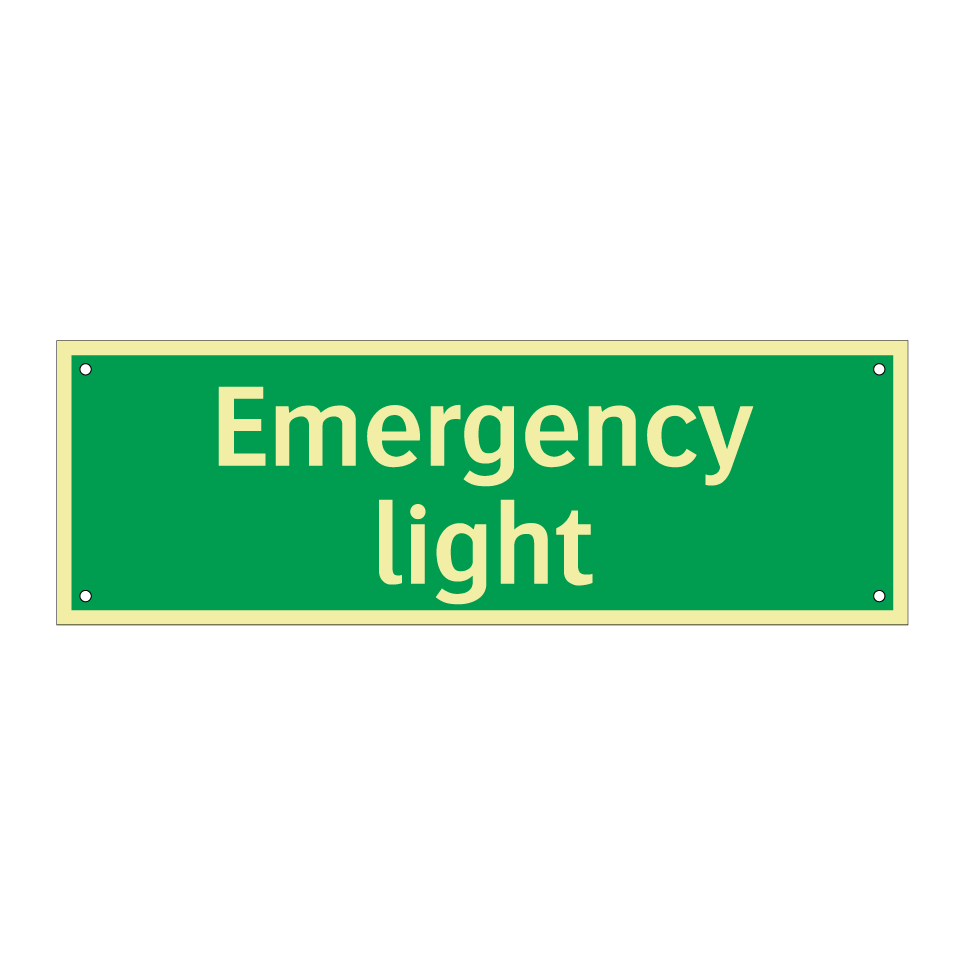 Emergency light