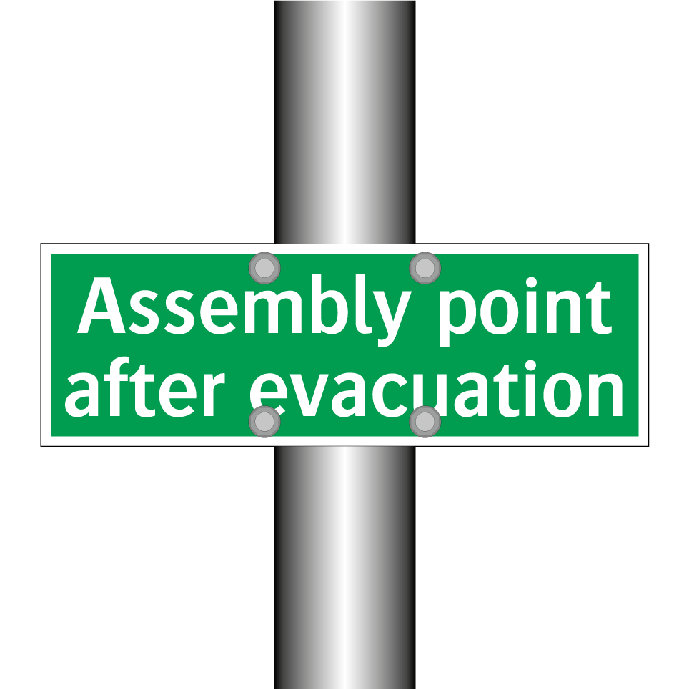 Assembly point after evacuation