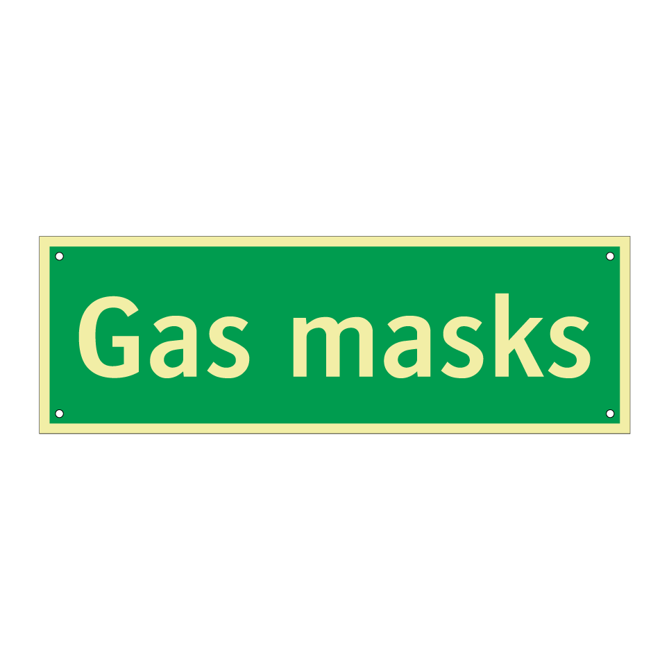 Gas masks