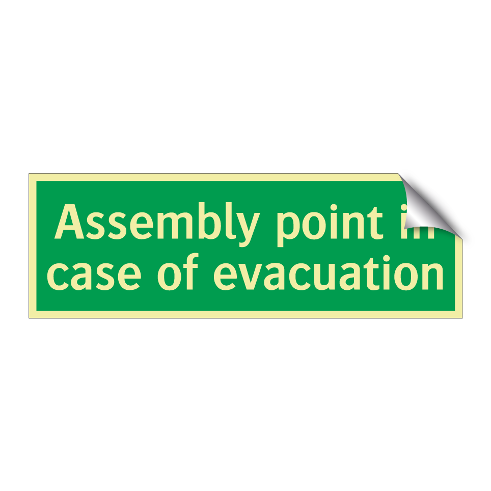 Assembly point in case of evacuation