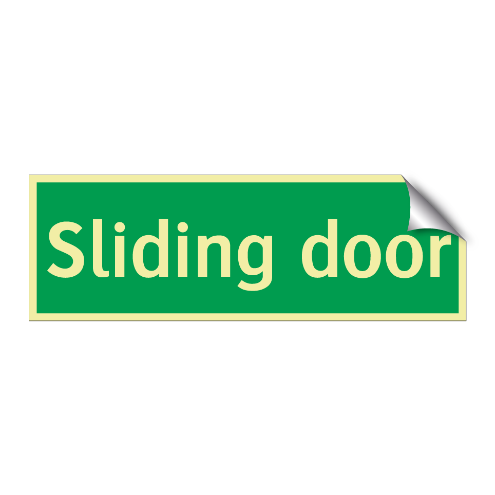 Sliding door