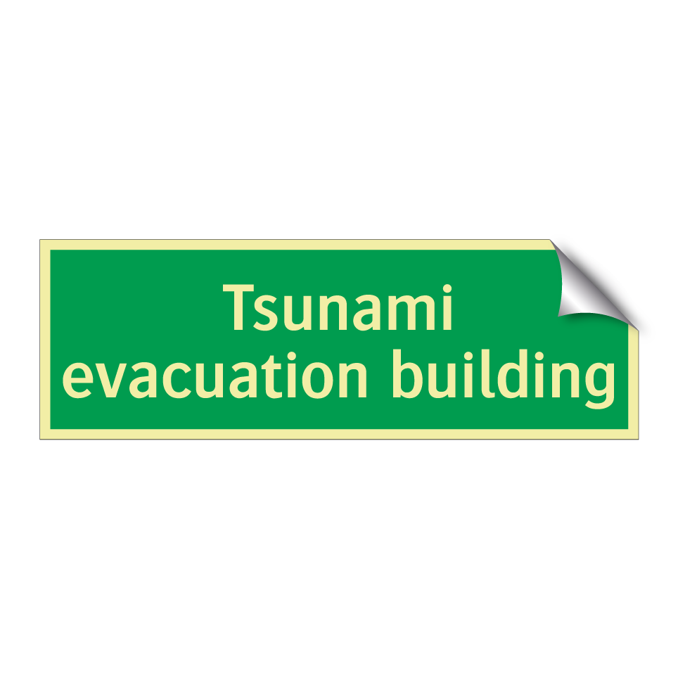 Tsunami evacuation building