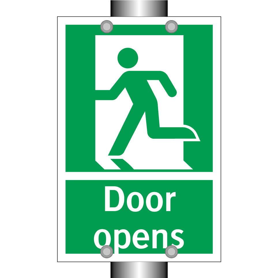 Door opens