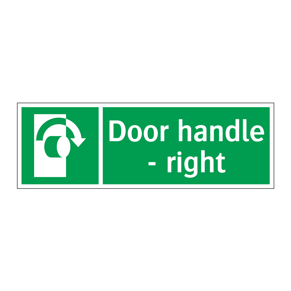 Door handle - right