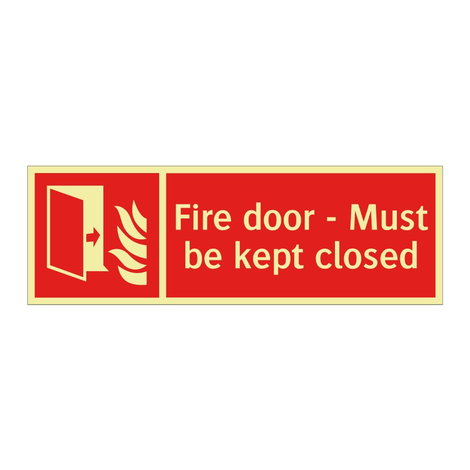 Fire door - Must be kept closed