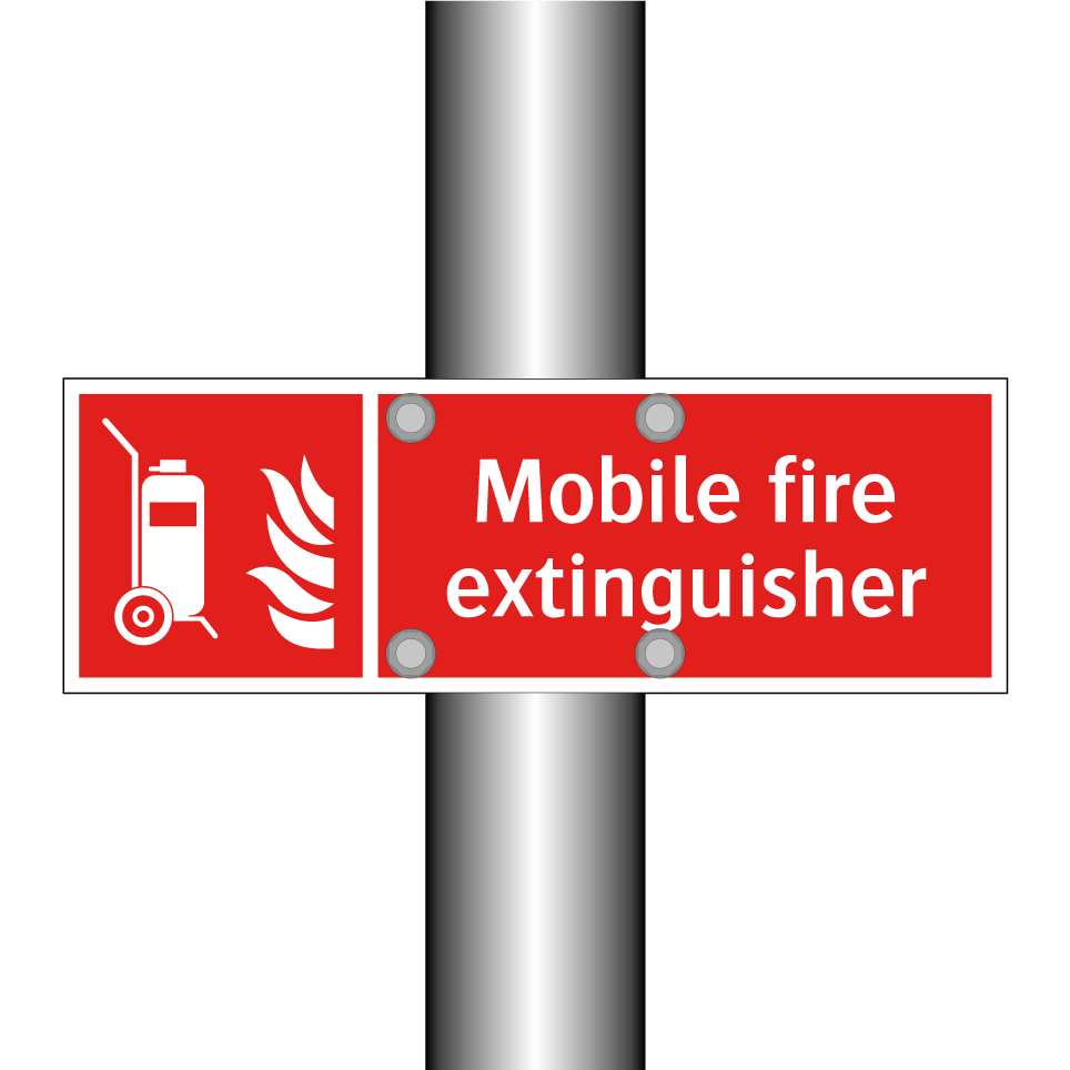 Mobile fire extinguisher