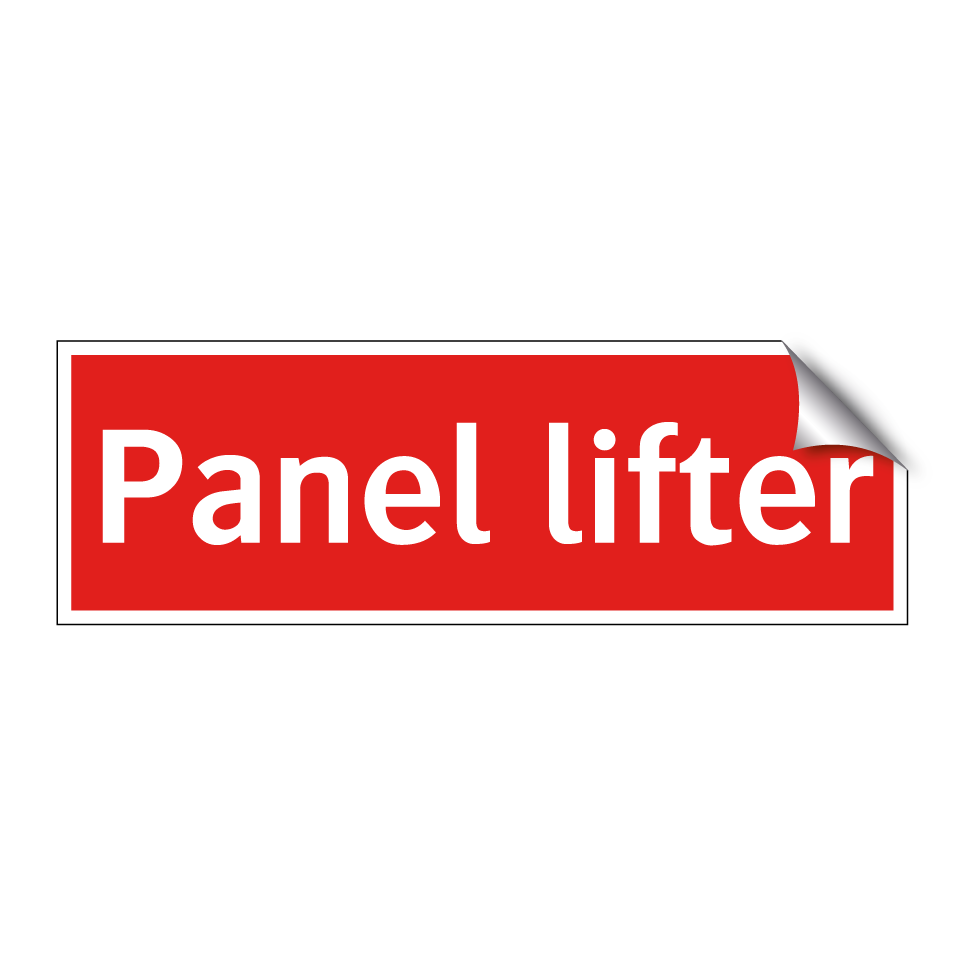 Panel lifter