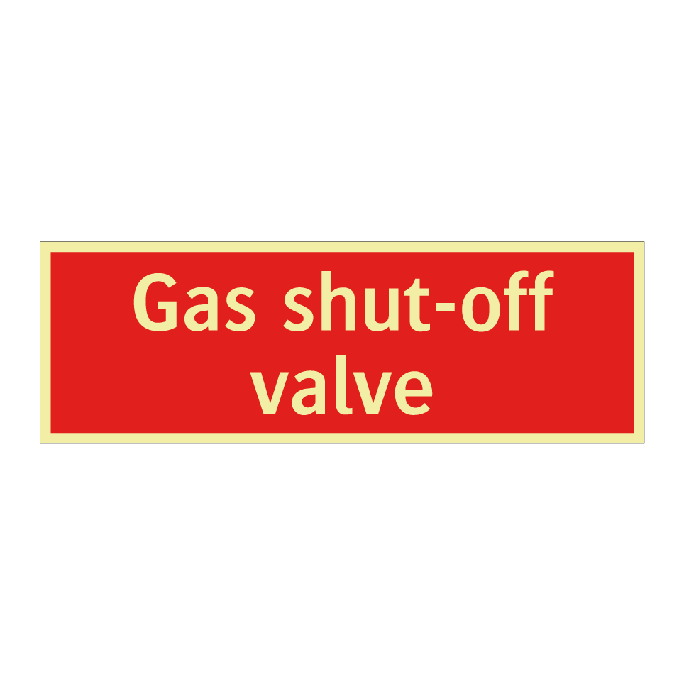 Gas shut-off valve