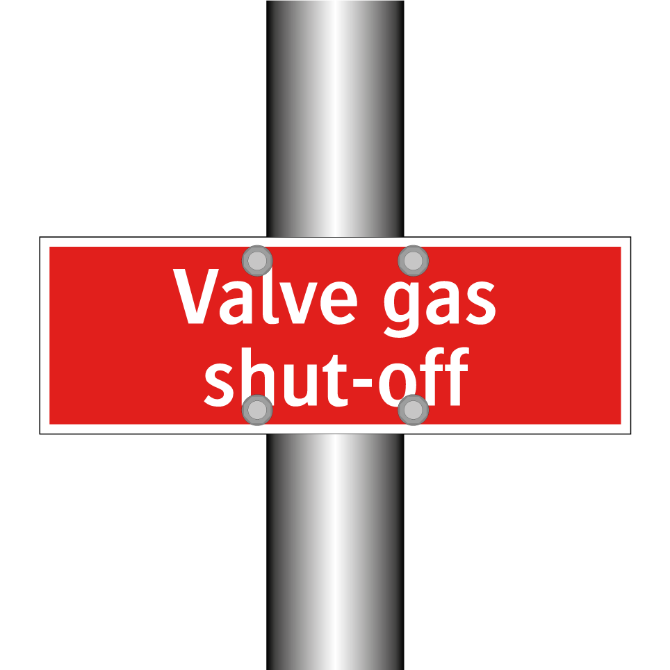 Valve gas shut-off