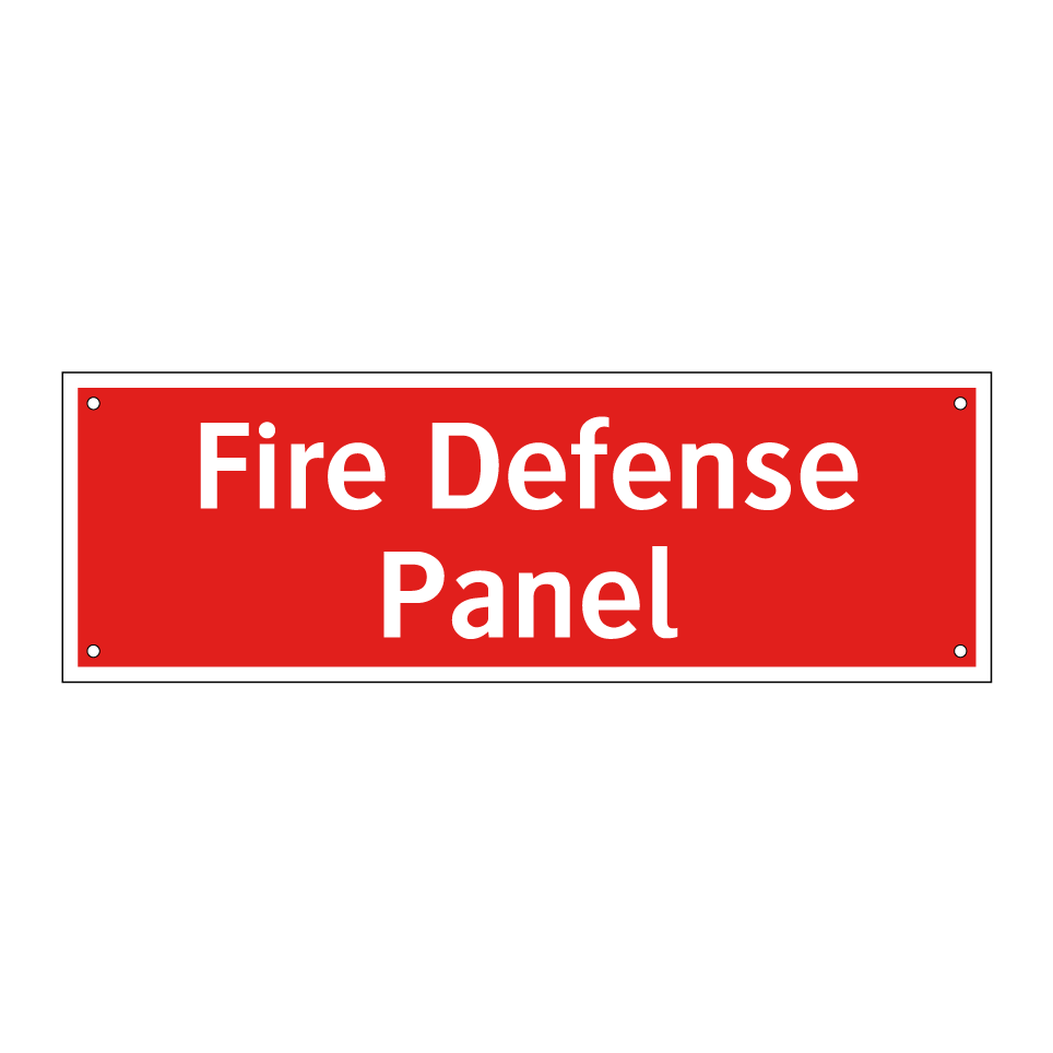 Fire Defense Panel