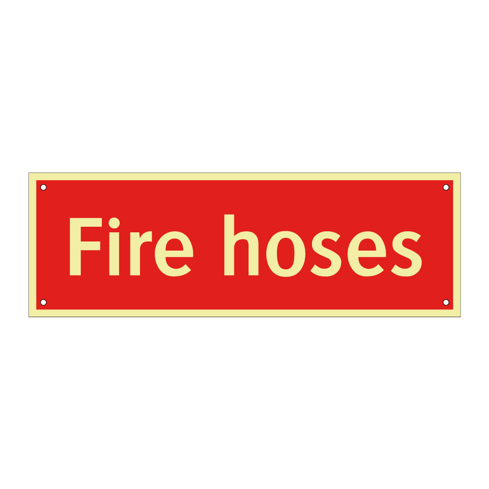 Fire hoses