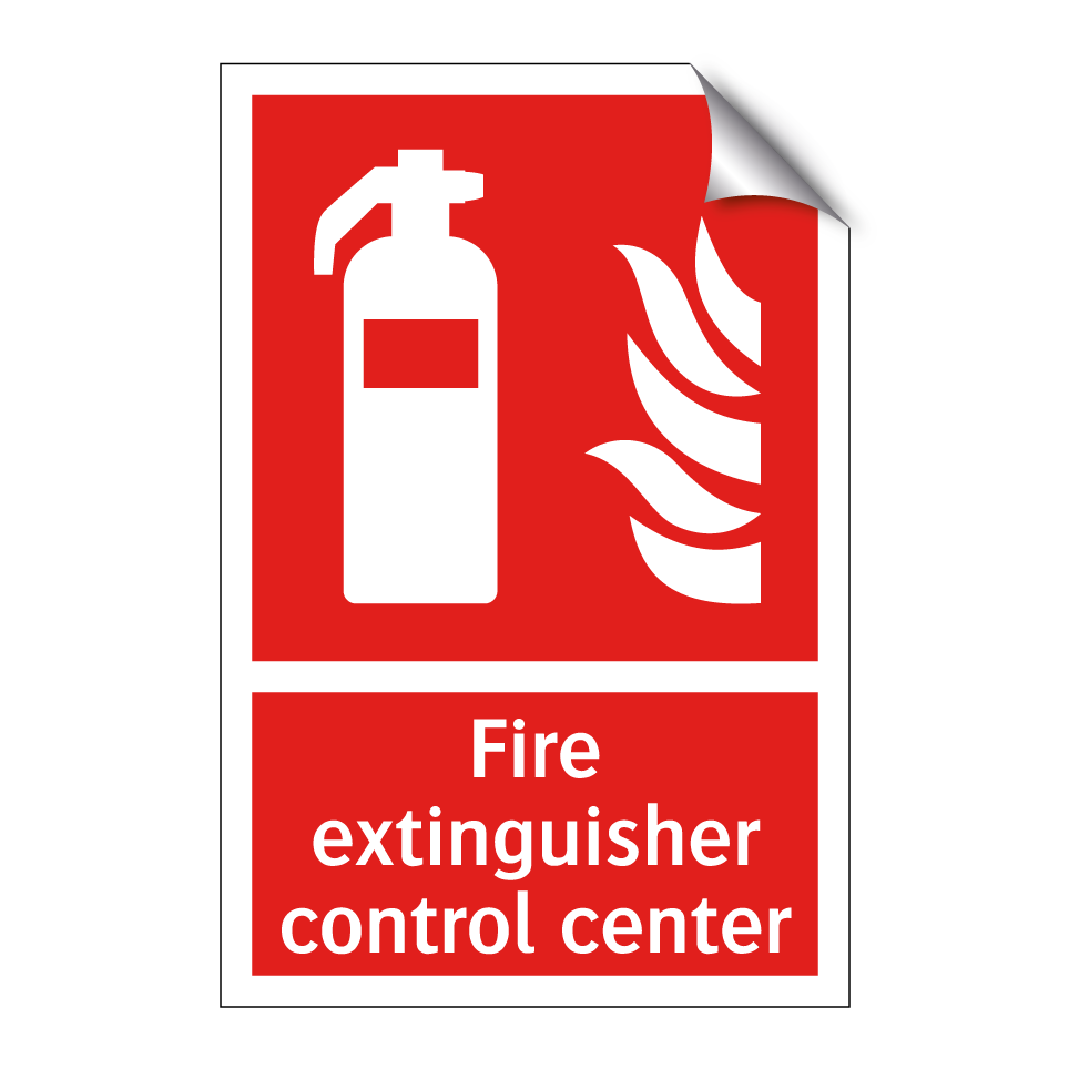 Fire extinguisher control center