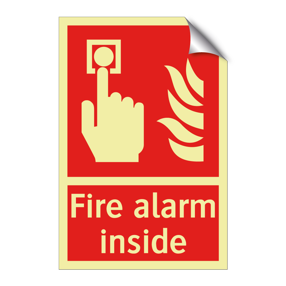 Fire alarm inside