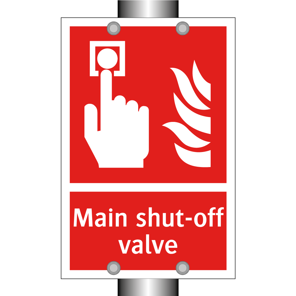 Main shut-off valve