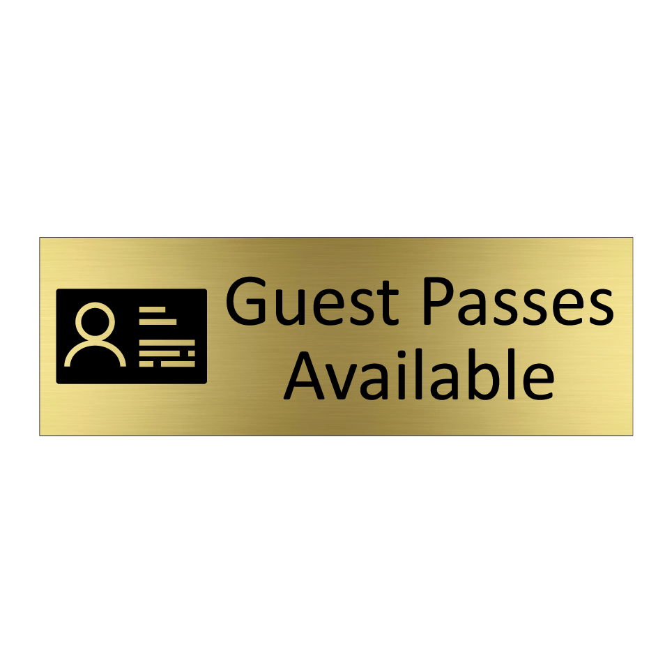 Guest Passes Available