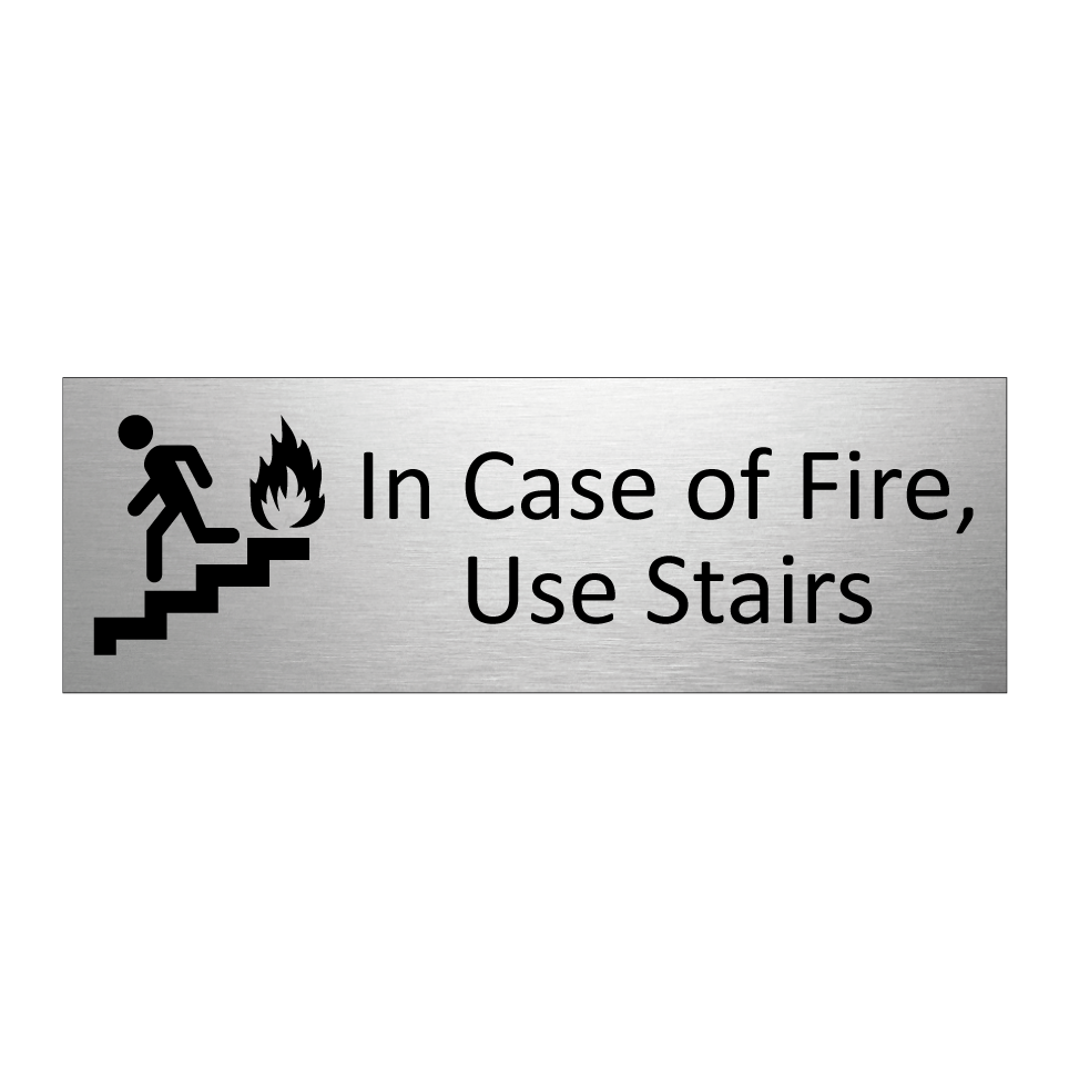 In Case of Fire, Use Stairs