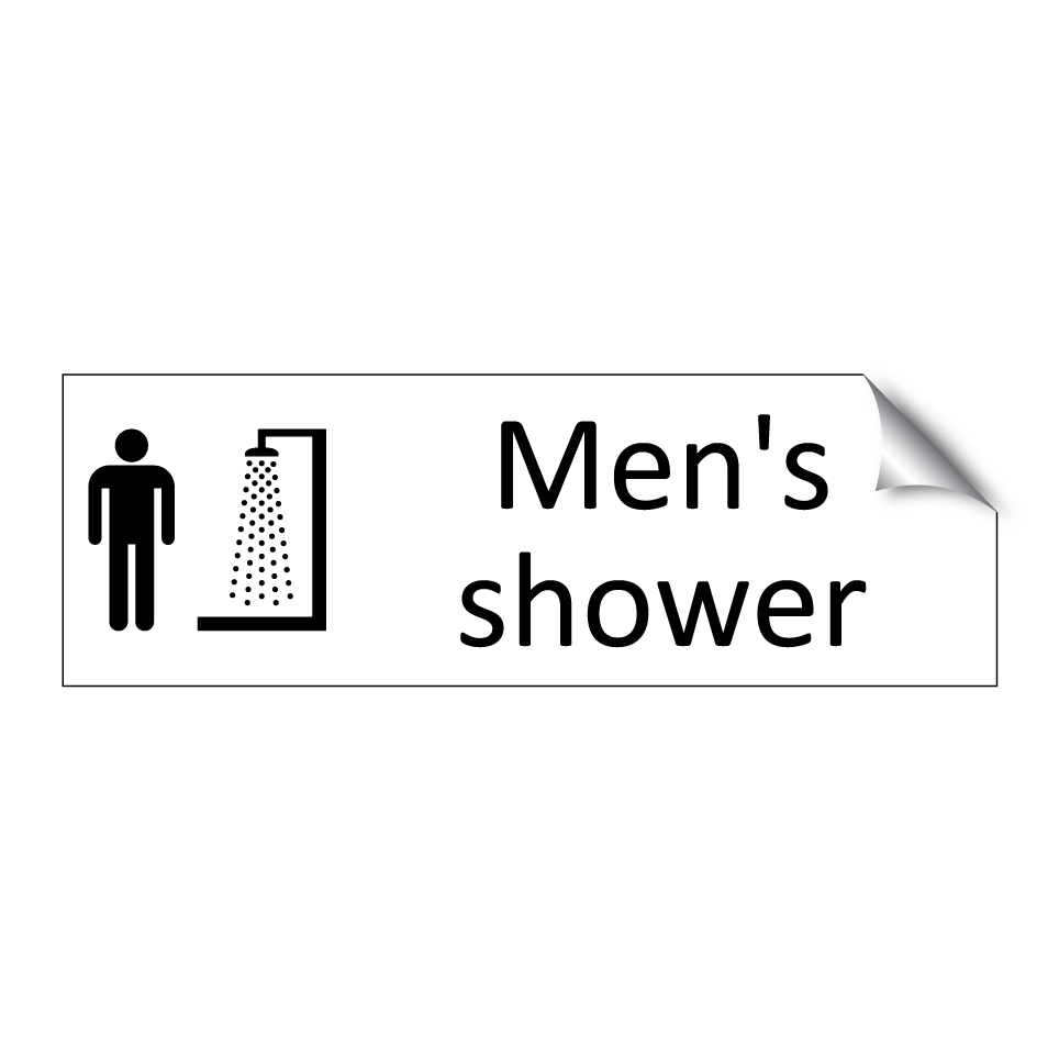 Men's shower