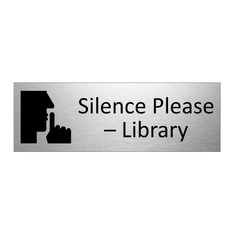 Silence Please – Library