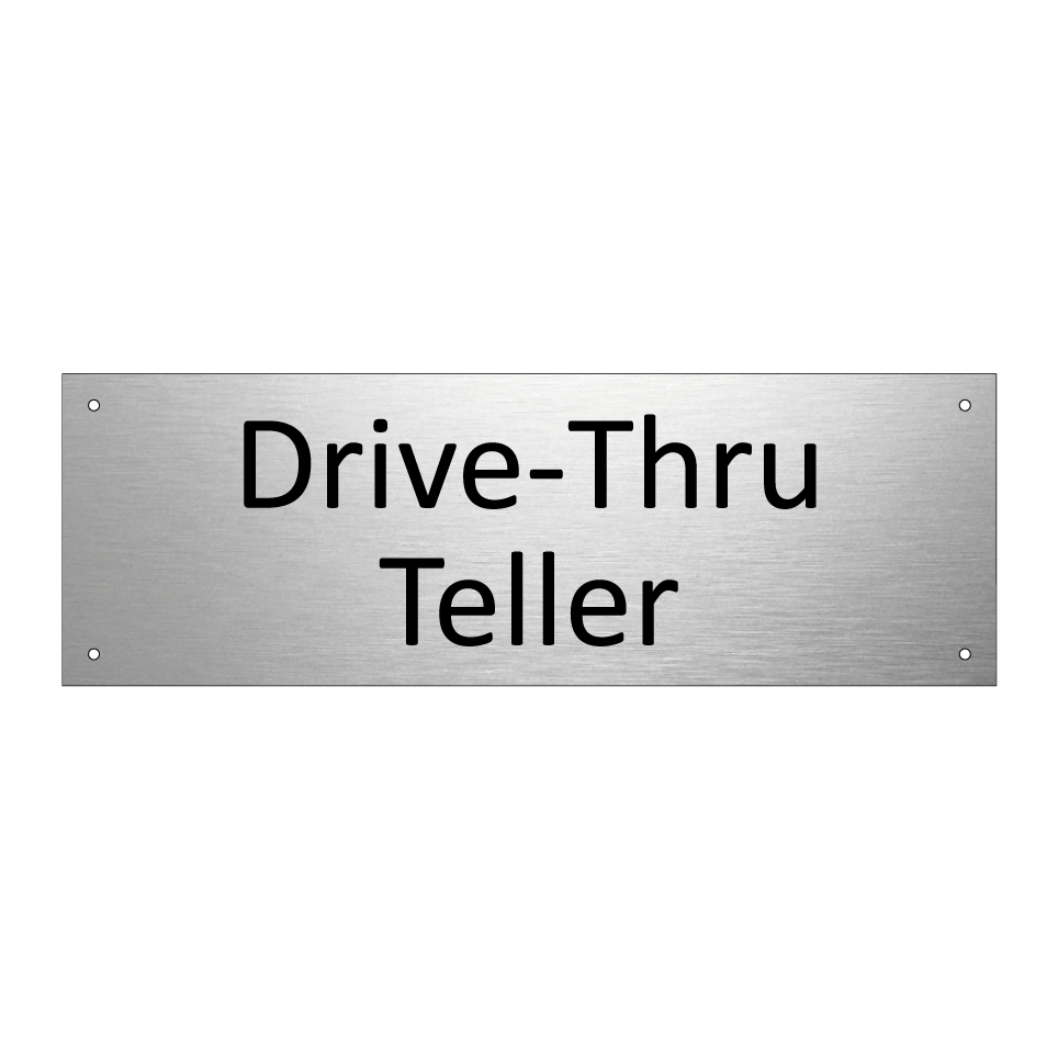 Drive-Thru Teller