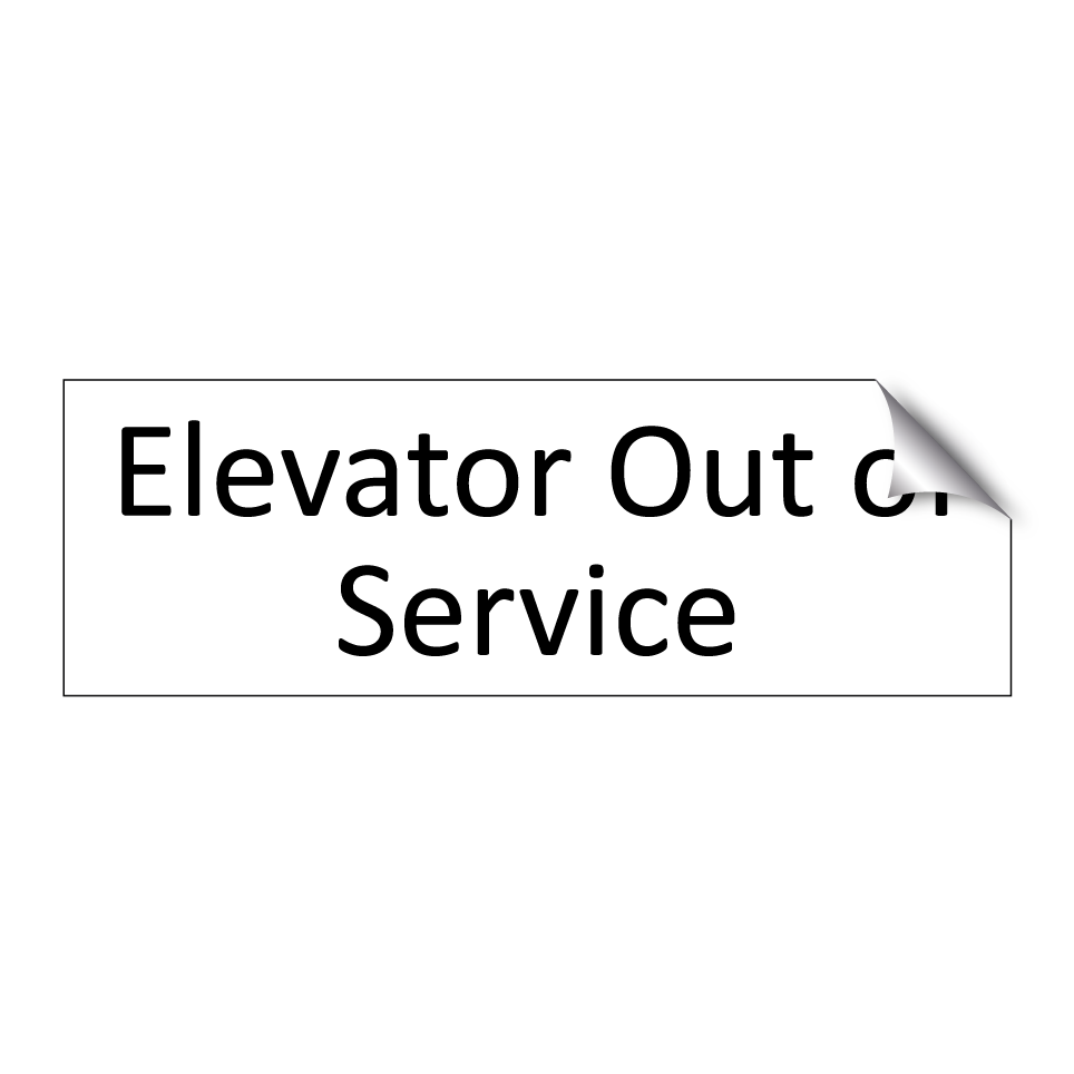 Elevator Out of Service