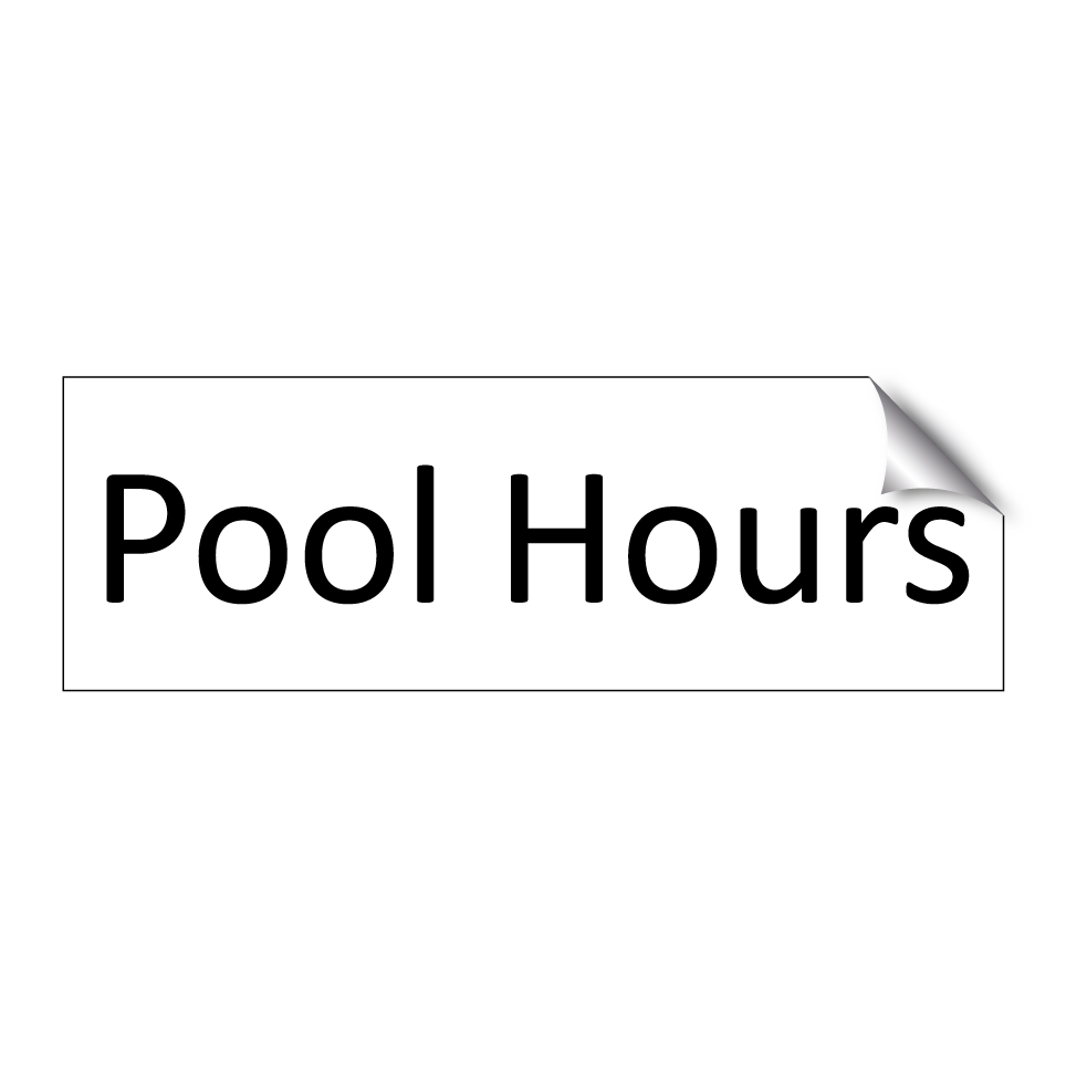 Pool Hours