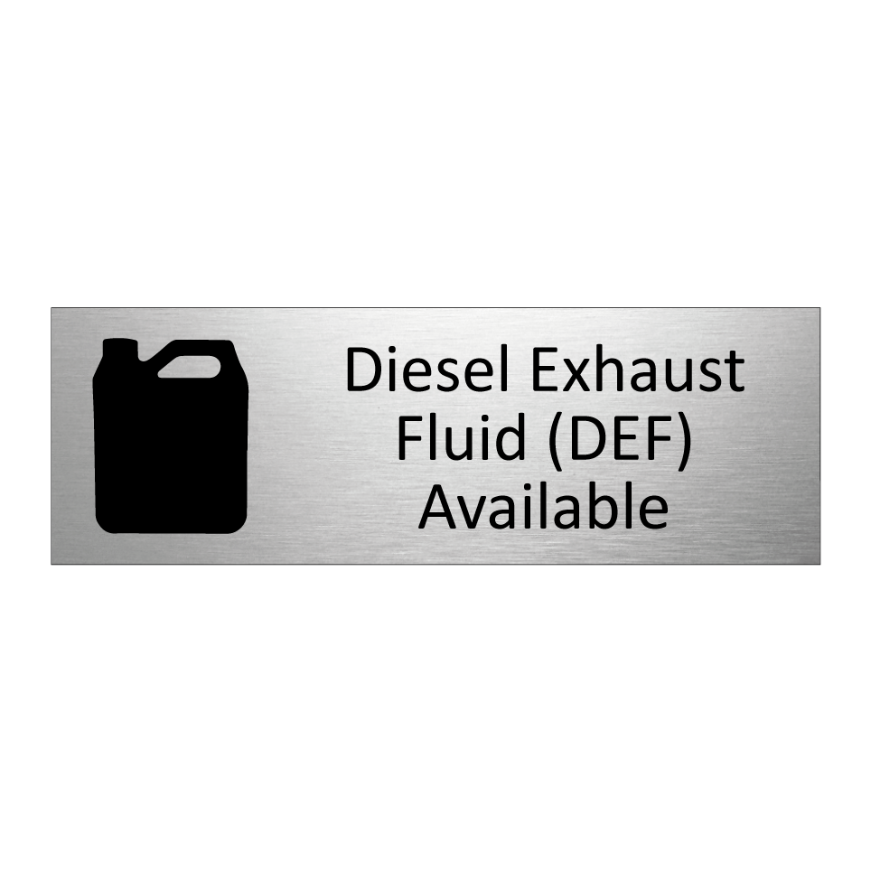 Diesel Exhaust Fluid (DEF) Available