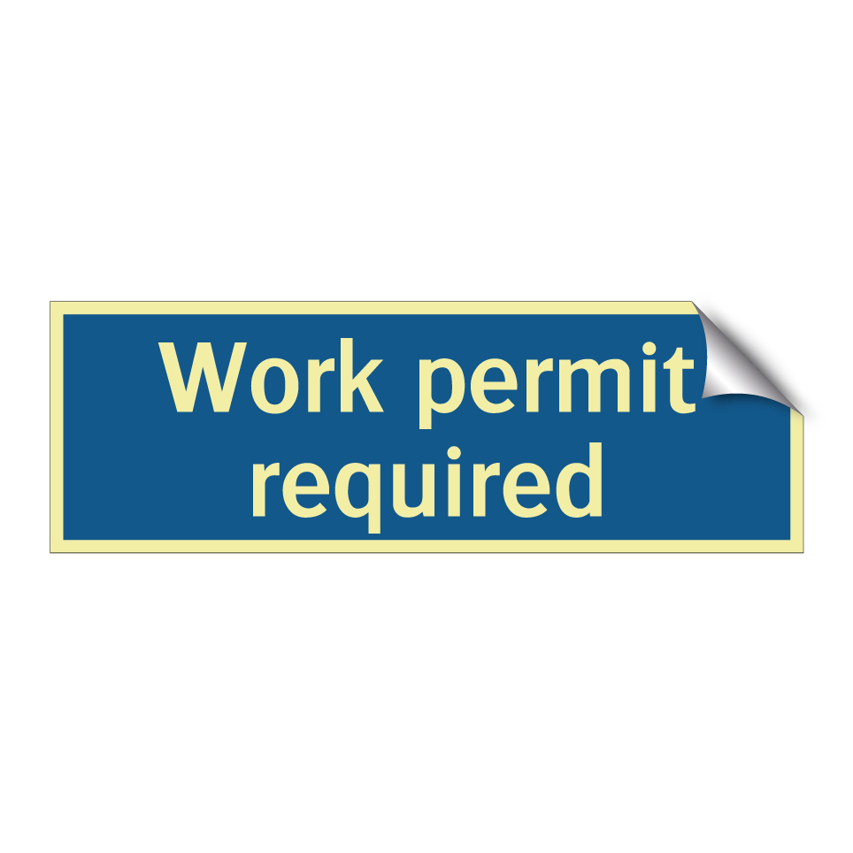 Work permit required