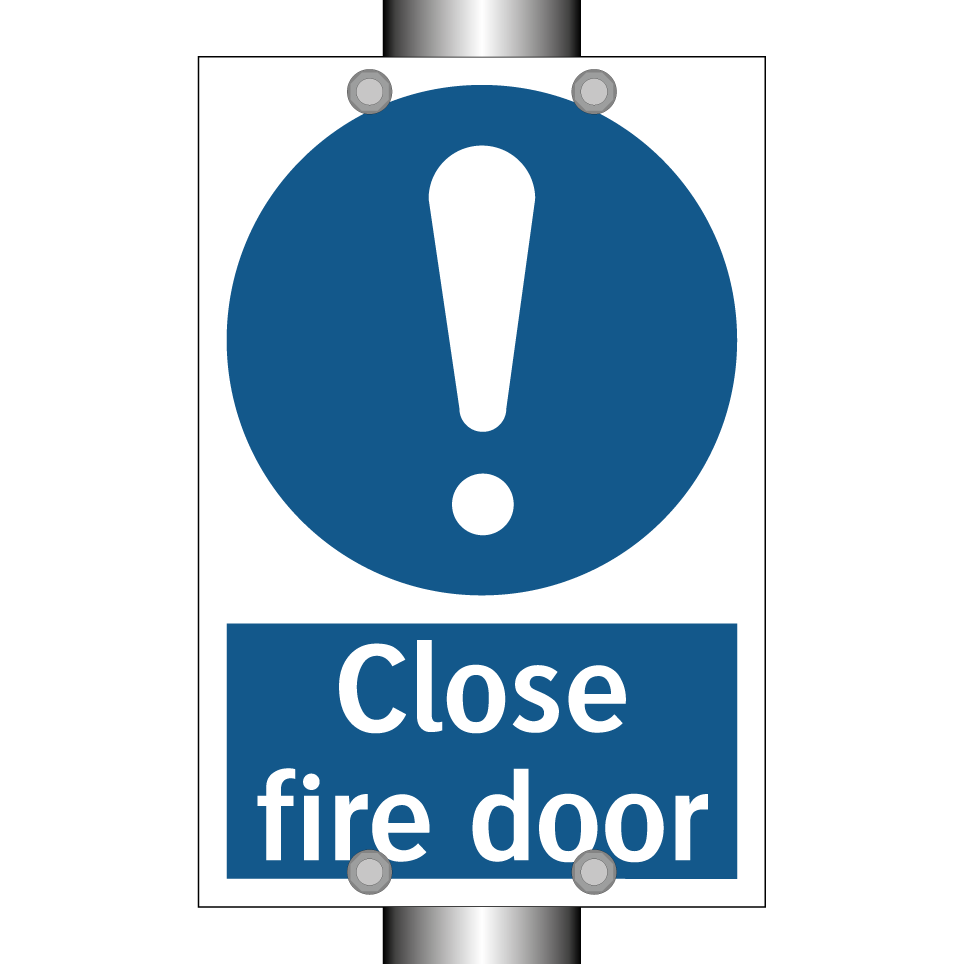 Close fire door