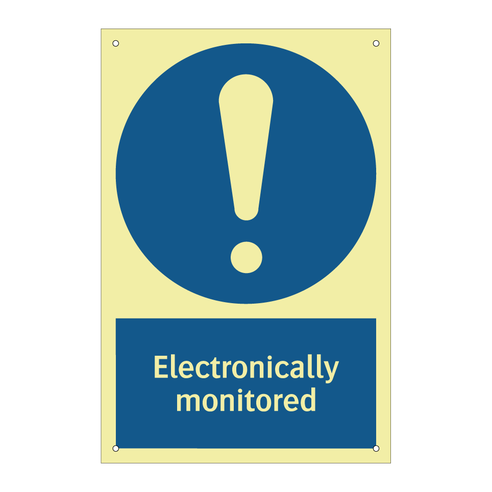 Electronically monitored