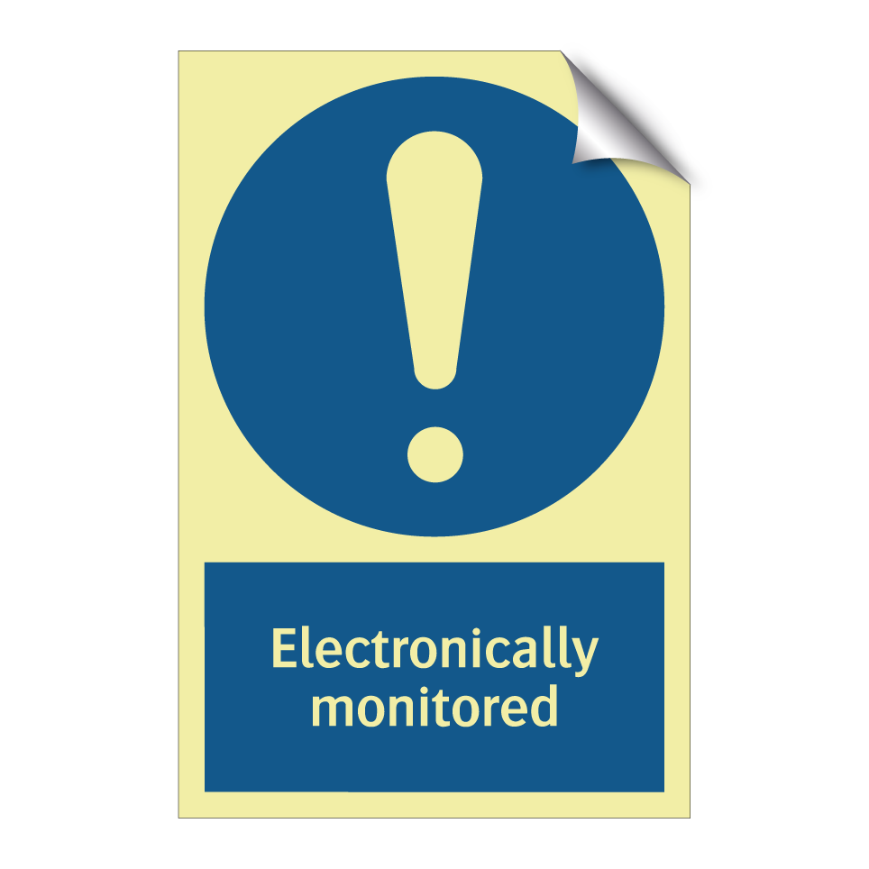Electronically monitored