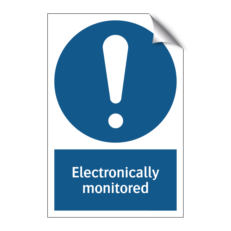Electronically monitored