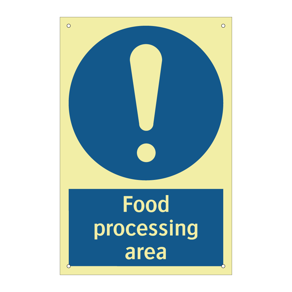 Food processing area