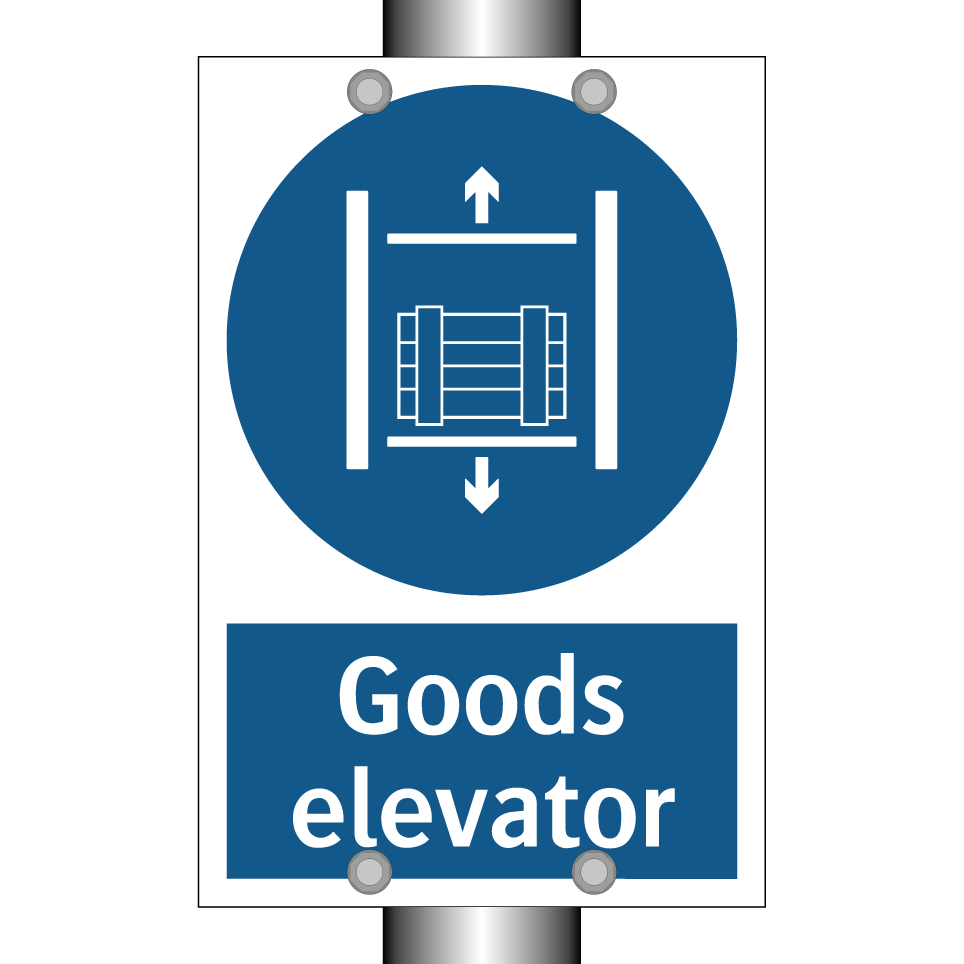 Goods elevator