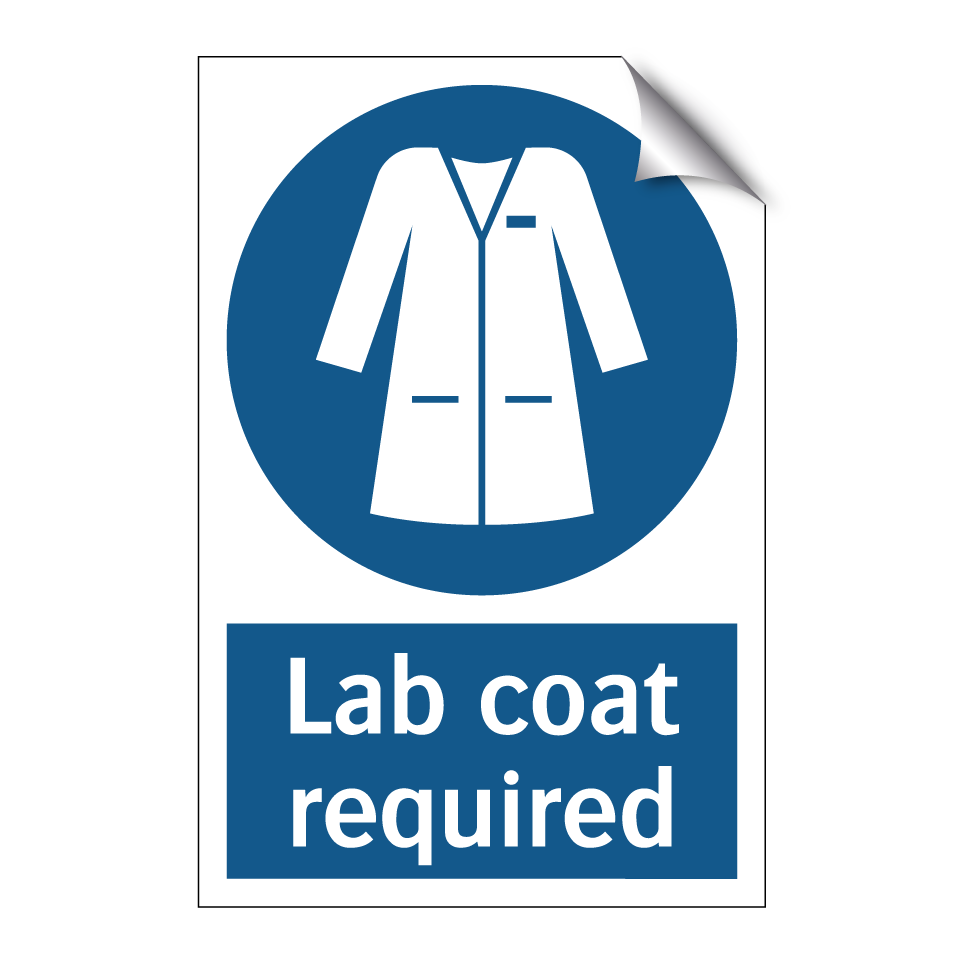 Lab coat required