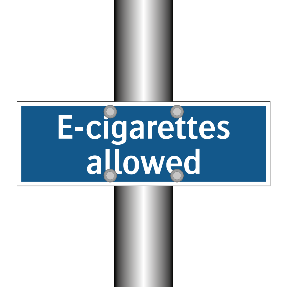 E-cigarettes allowed