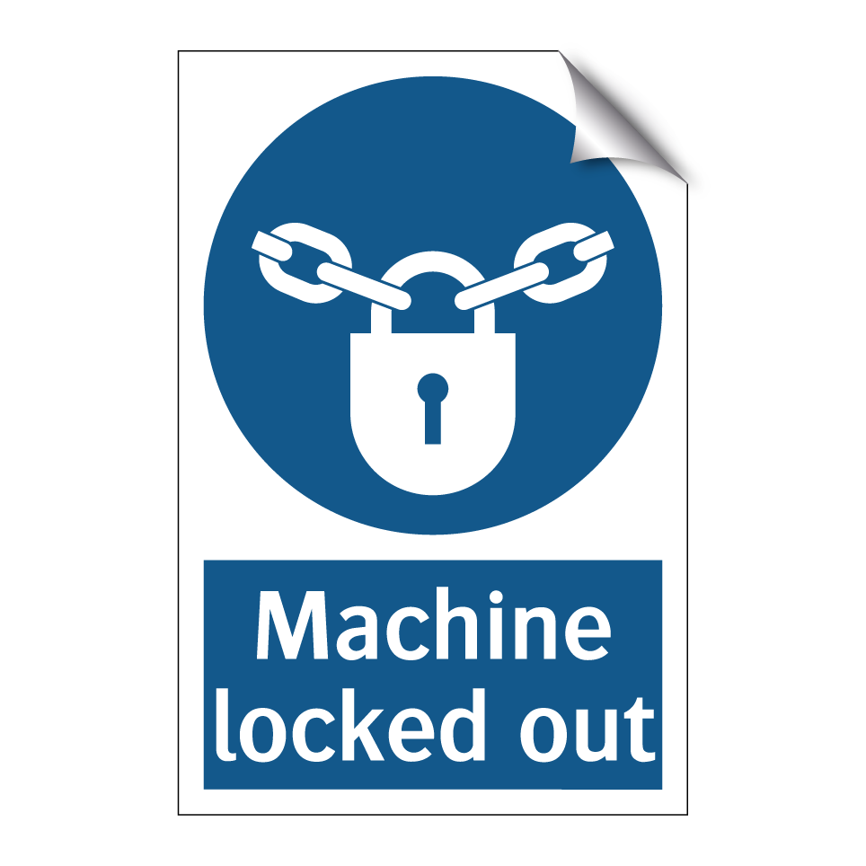 Machine locked out