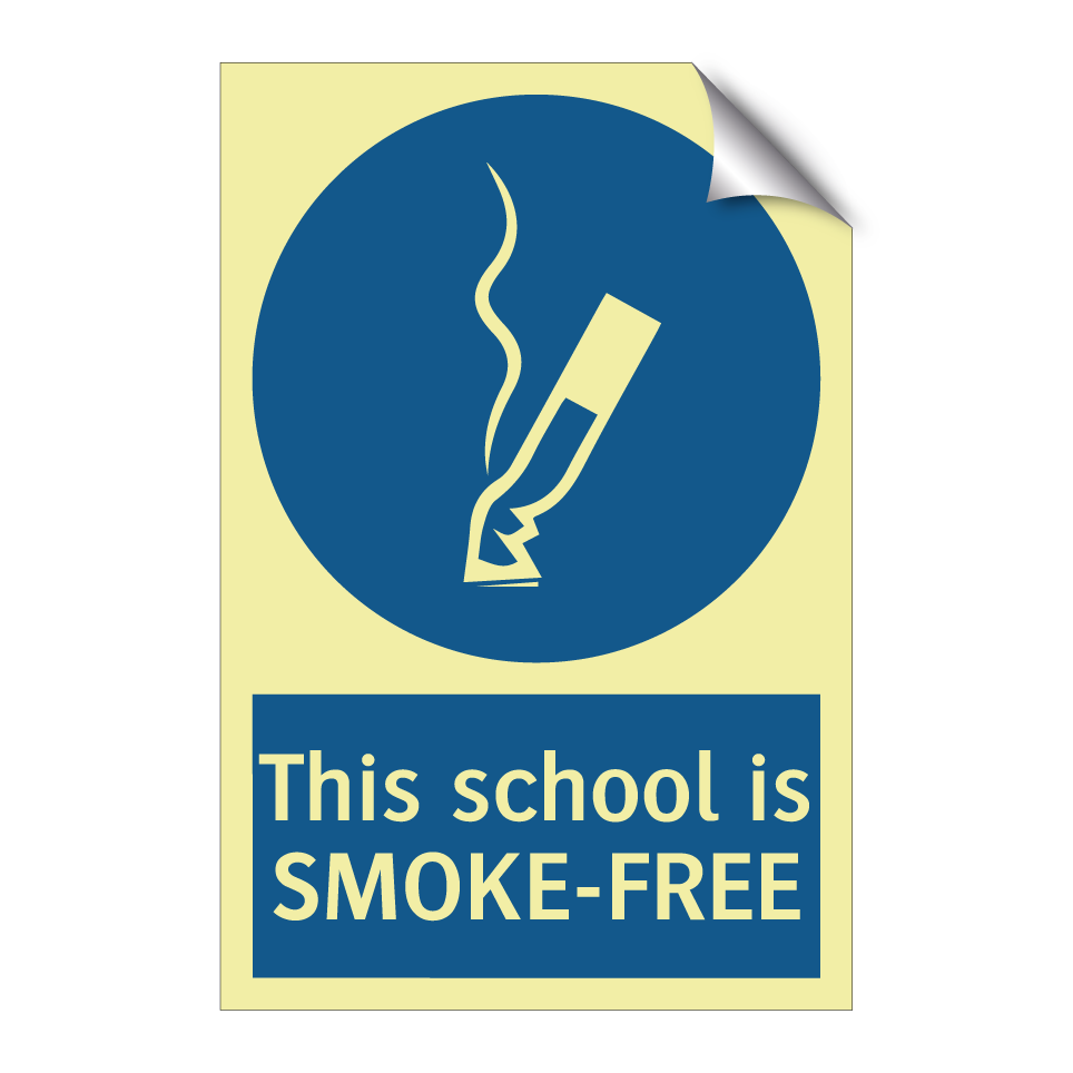 This school is SMOKE-FREE