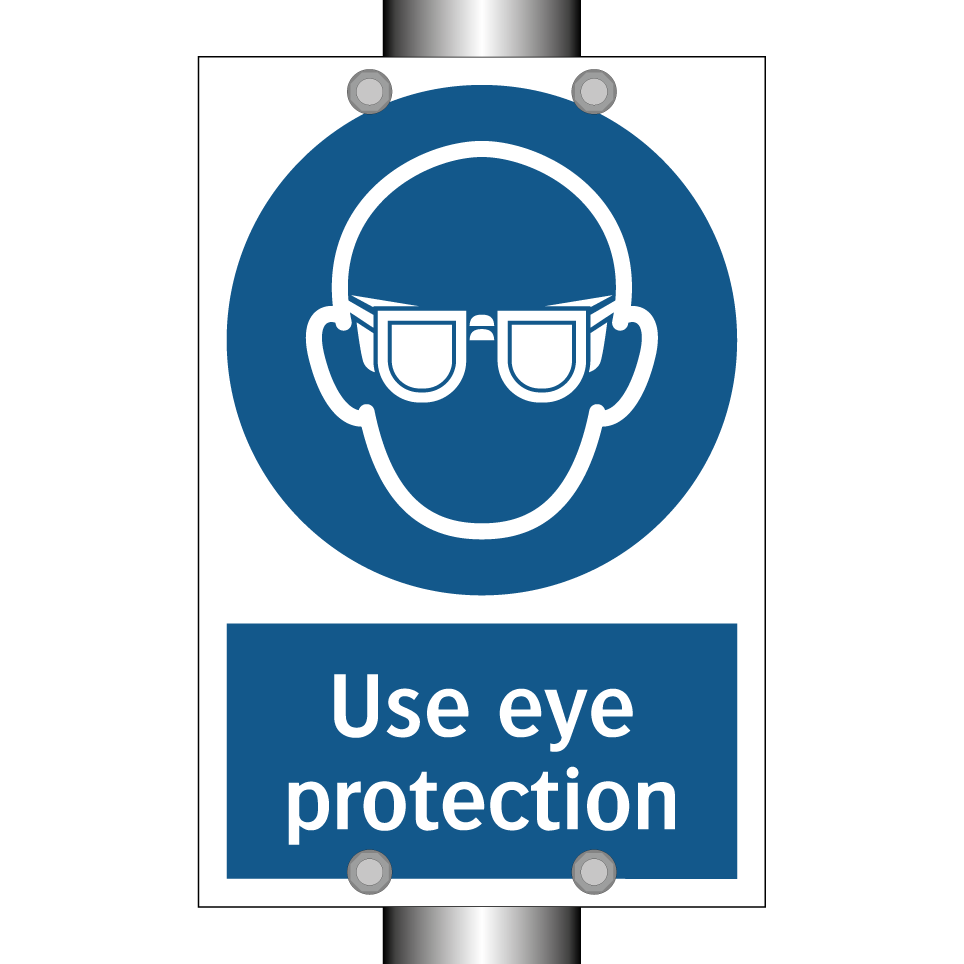 Use eye protection