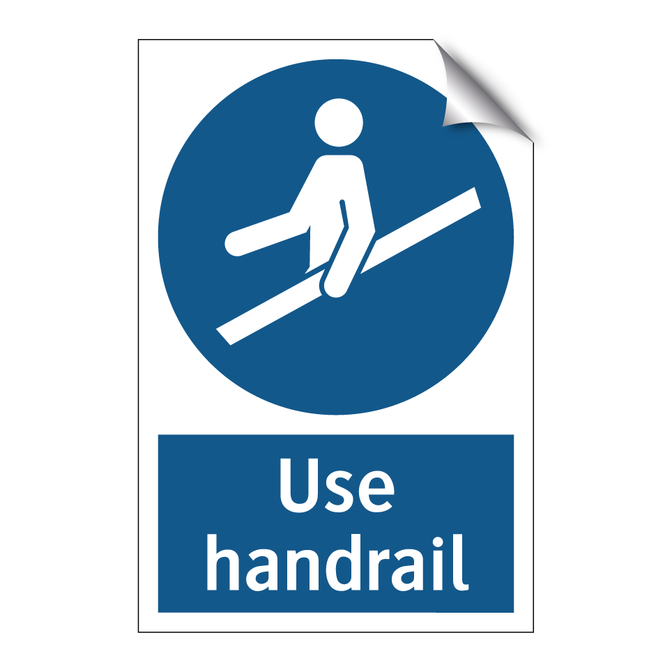 Use handrail