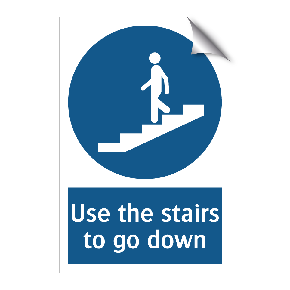 Use the stairs to go down