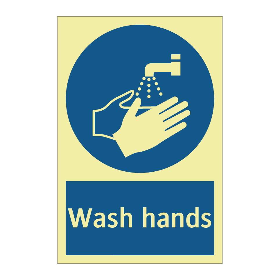Wash hands