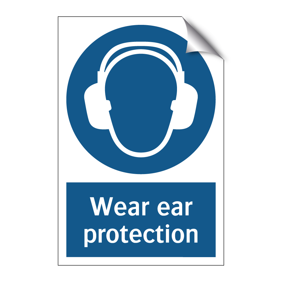 Wear ear protection
