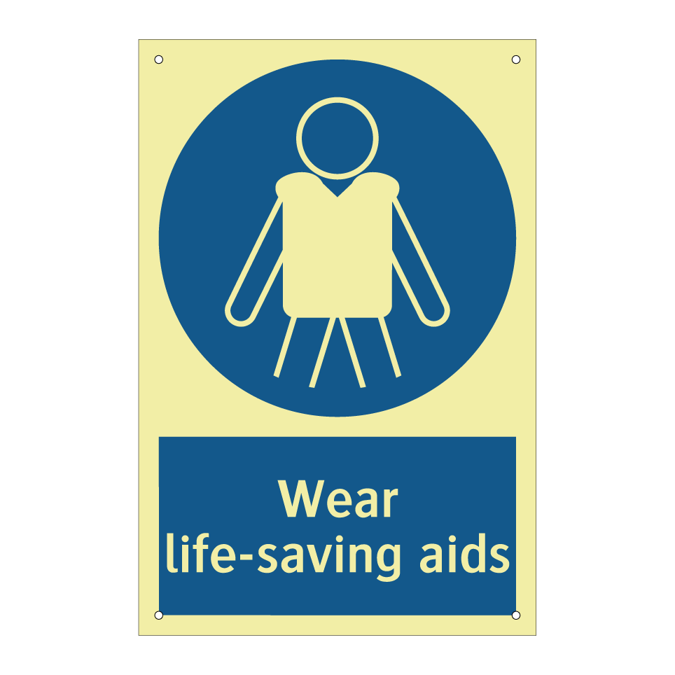 Wear life-saving aids