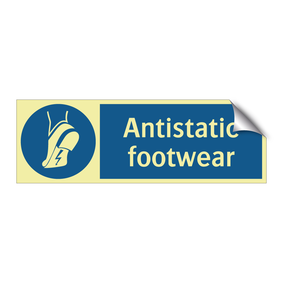 Antistatic footwear