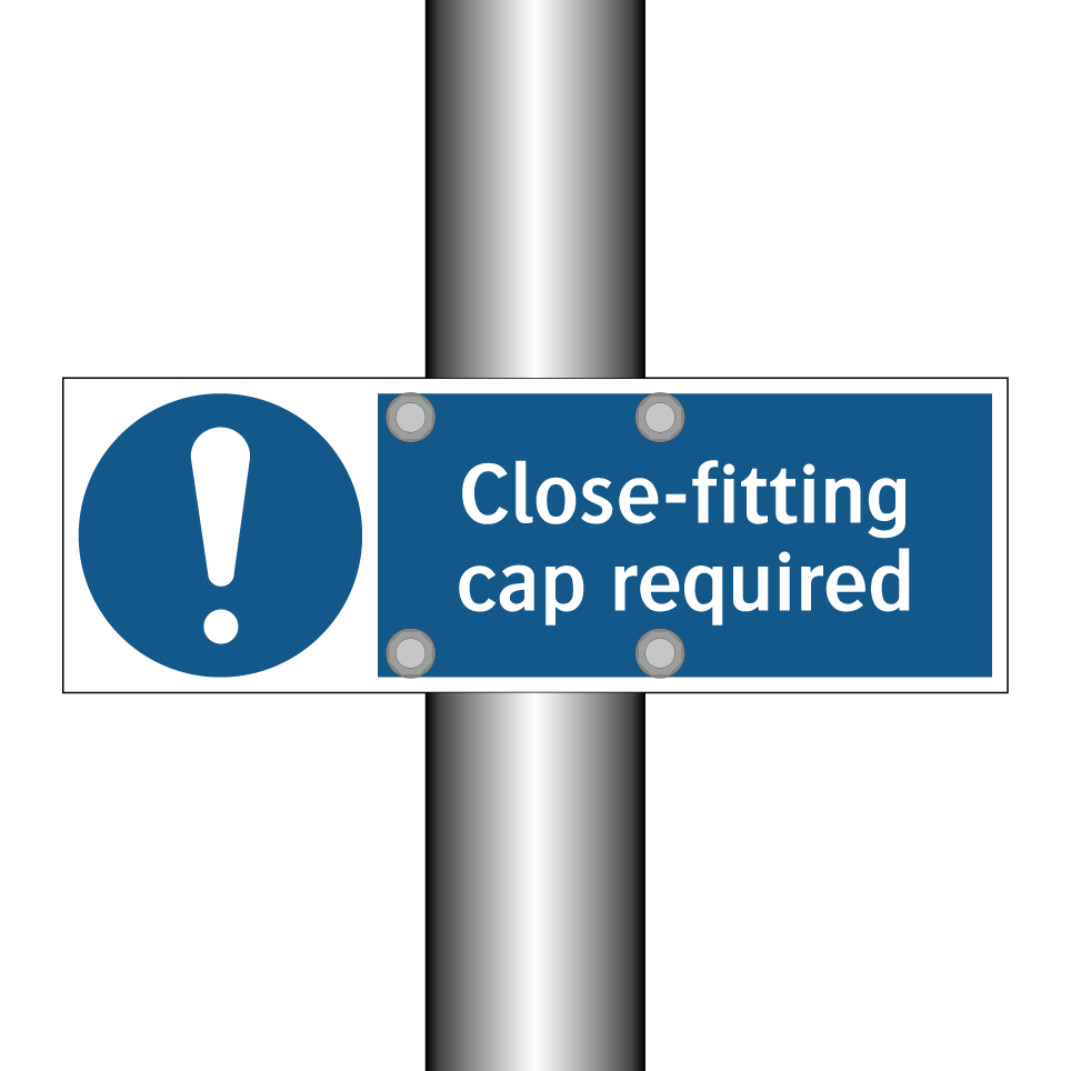Close-fitting cap required