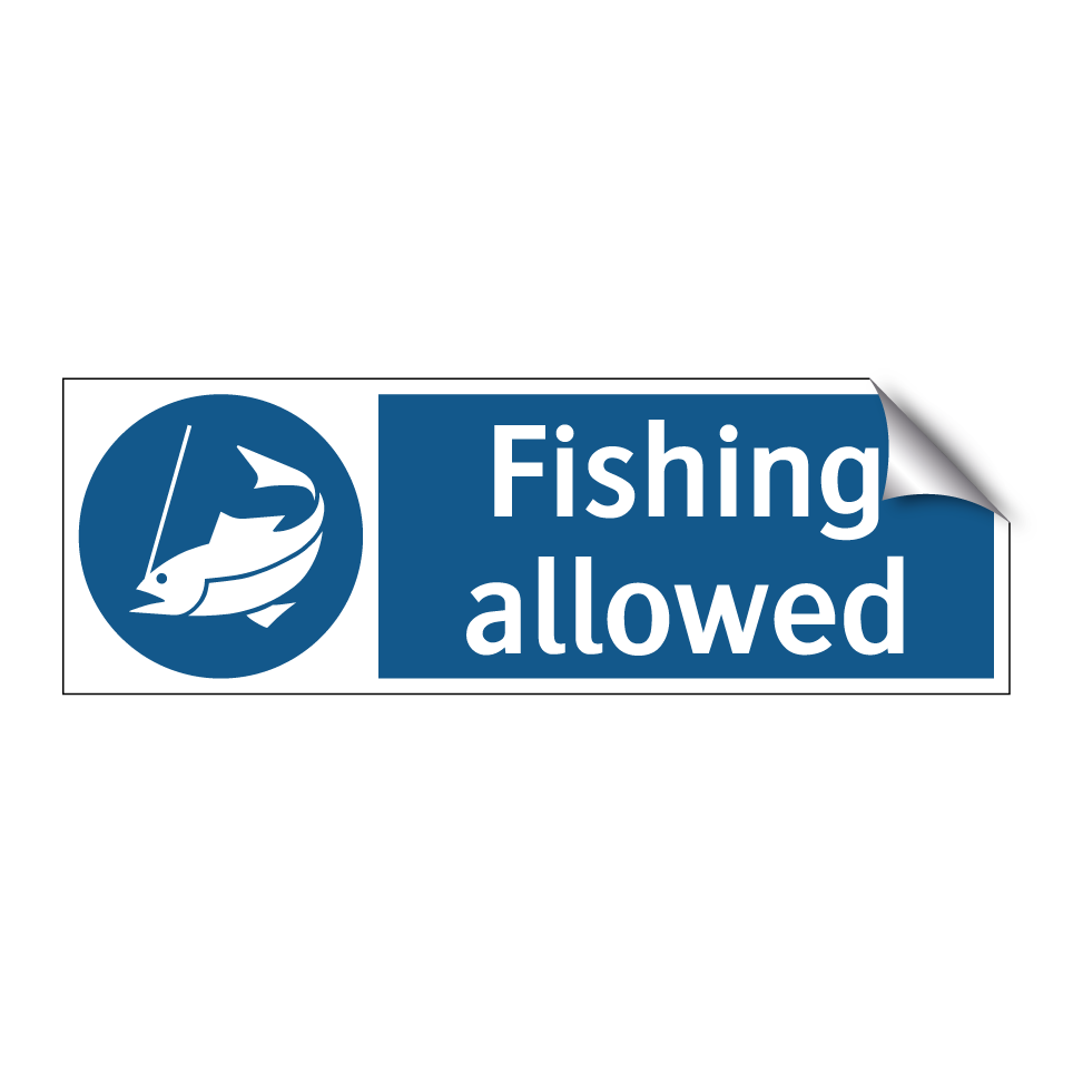 Fishing allowed