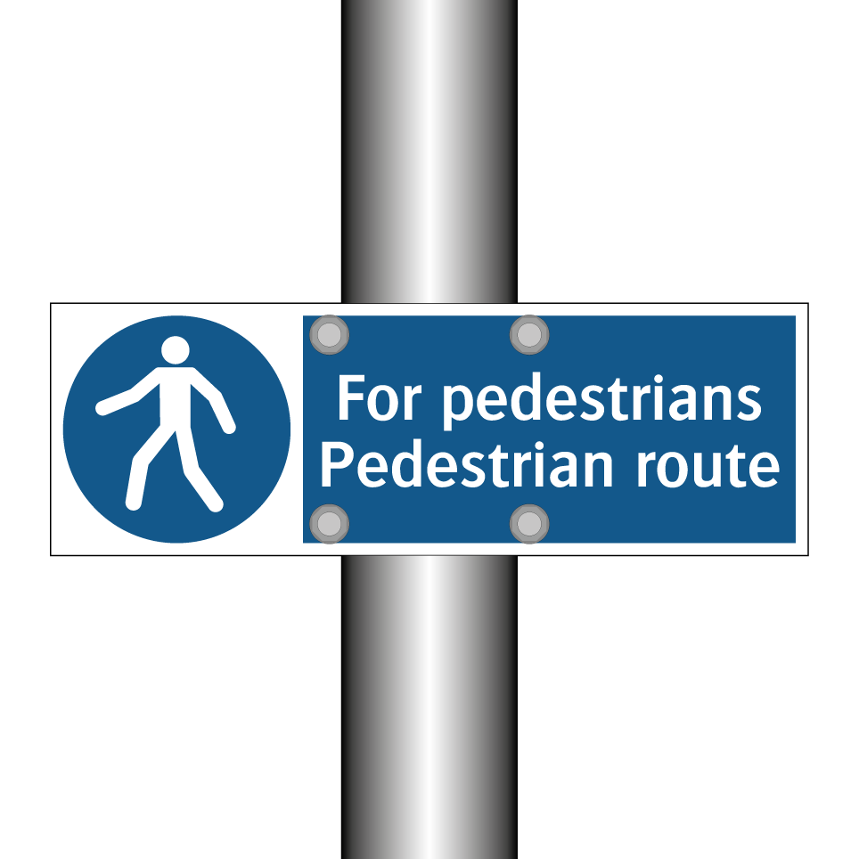 For pedestrians Pedestrian route