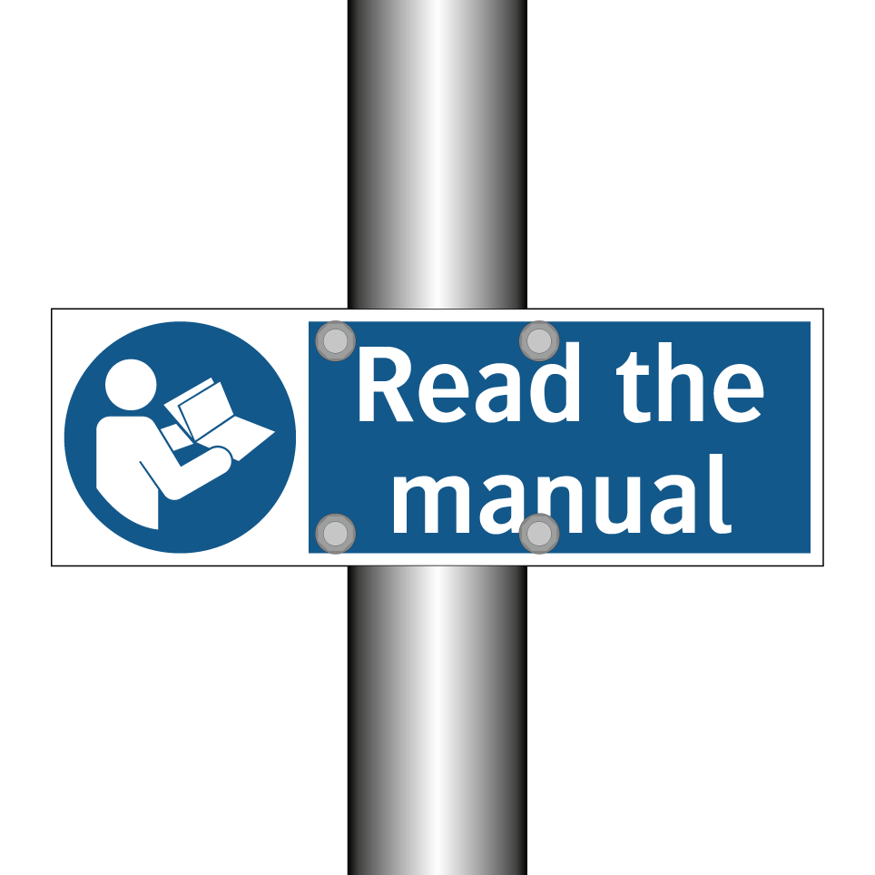 Read the manual