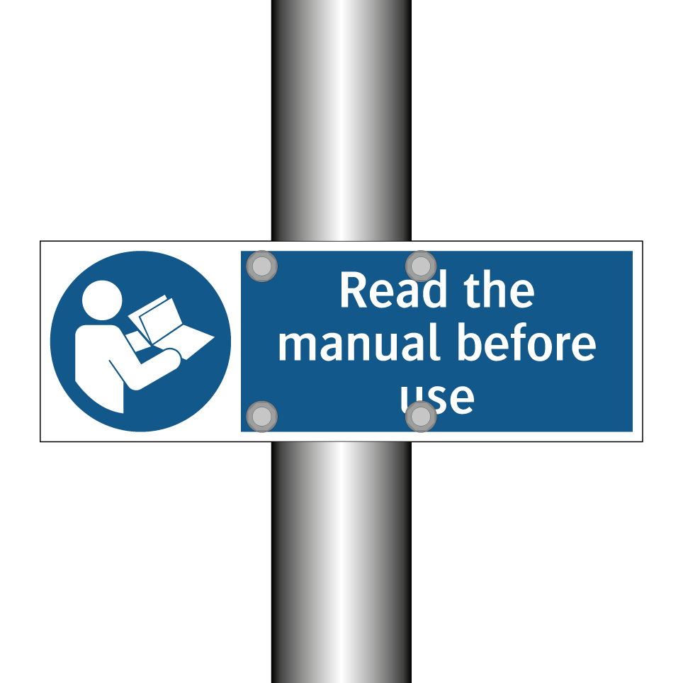 Read the manual before use