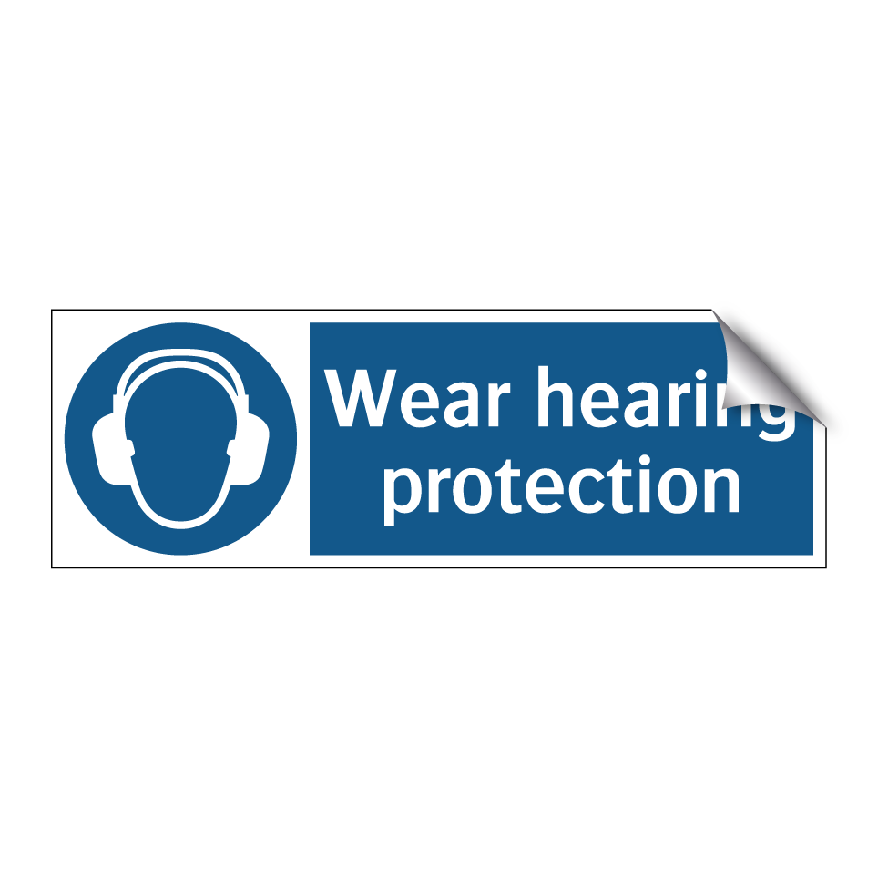 Wear hearing protection